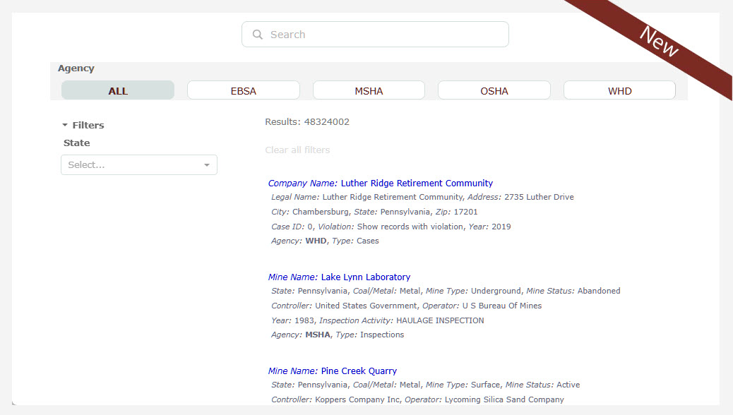 search using Elastic Search